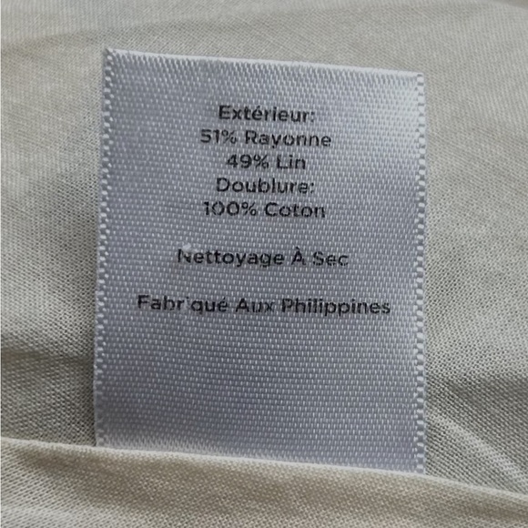 Talbots Hawaiian Print Maxi Dress Size 10 boho Linen-Cotton Blend Vacation-Ready - Picture 8 of 10